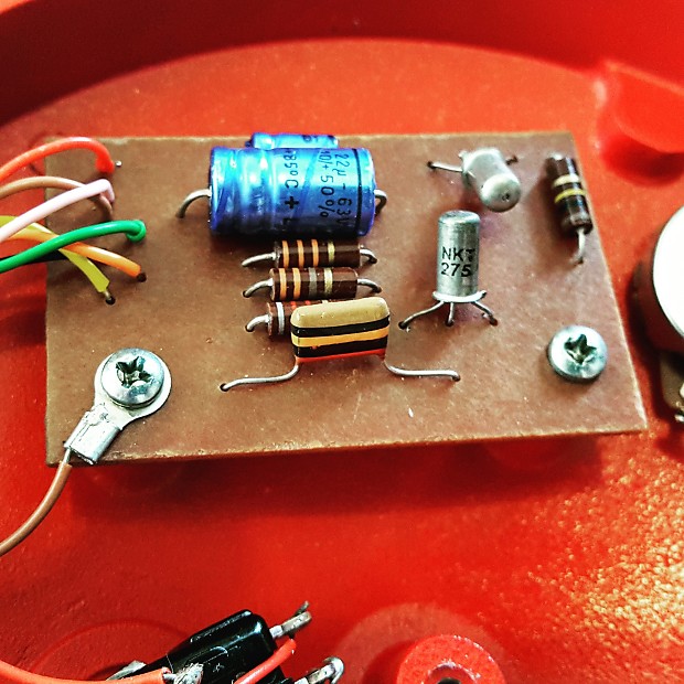 ギター FuzzFace NKT275 1967 Arbiter Fuzz Face Red w/ NKT 275 Red > Effects | Rock n