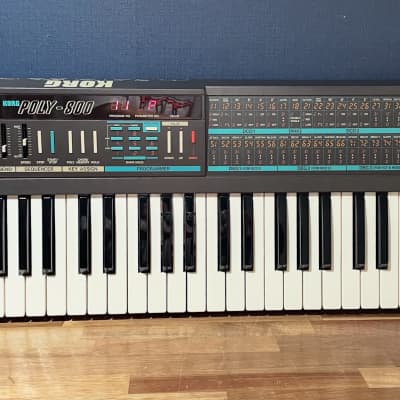 [Mint] Korg Poly-800 - Gray w/ Original Carrying Bag