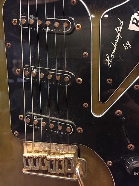 2002 Burns London Club Series Marquee Electric Guitar Green Burst