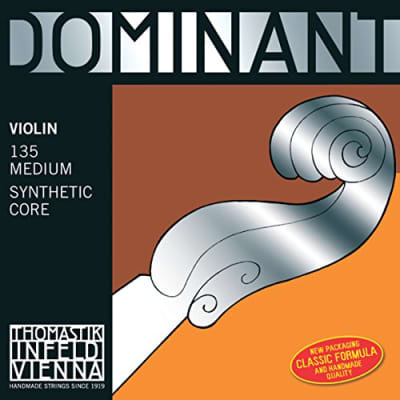 Thomastik-Infeld Dominant Violin Strings Set 1/2 Size Steel E Ball image 1