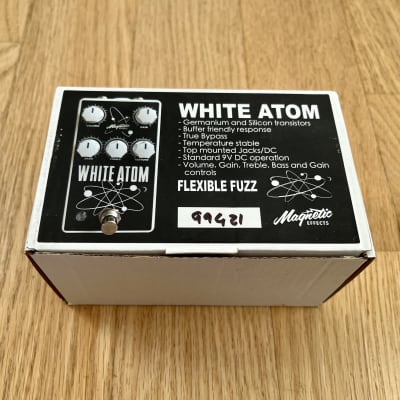 Magnetic Effects White Atom Fuzz w/ Treble Control | Reverb Magnetic Effects White Atom Fuzz w/ Treble Control | Reverb