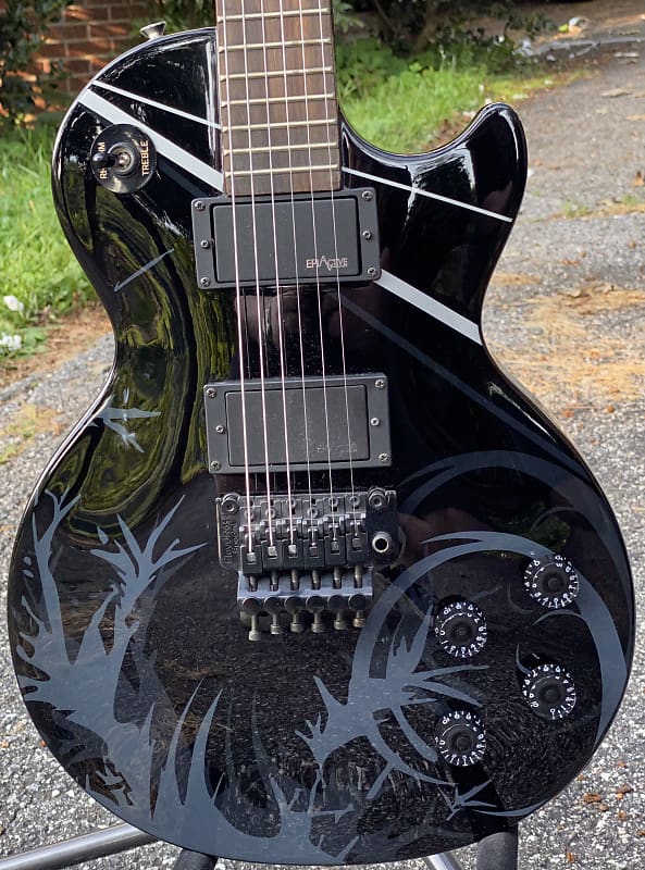 2008 Epiphone Custom Shop Les Paul Studio Midnight Vine Black | Reverb