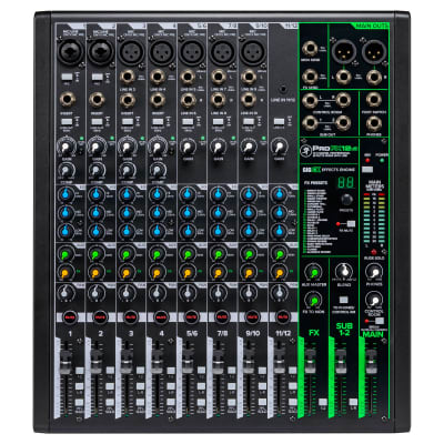 Mackie ProFXv3 Series, 12-Channel Professional Effects Mixer with USB, Onyx Mic Preamps and GigFX effects engine - Unpowered (ProFX12v3) image 4