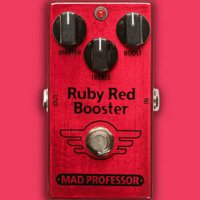ギター Mad Professor Ruby Red Booster Mad Professor Ruby Red Booster | Reverb