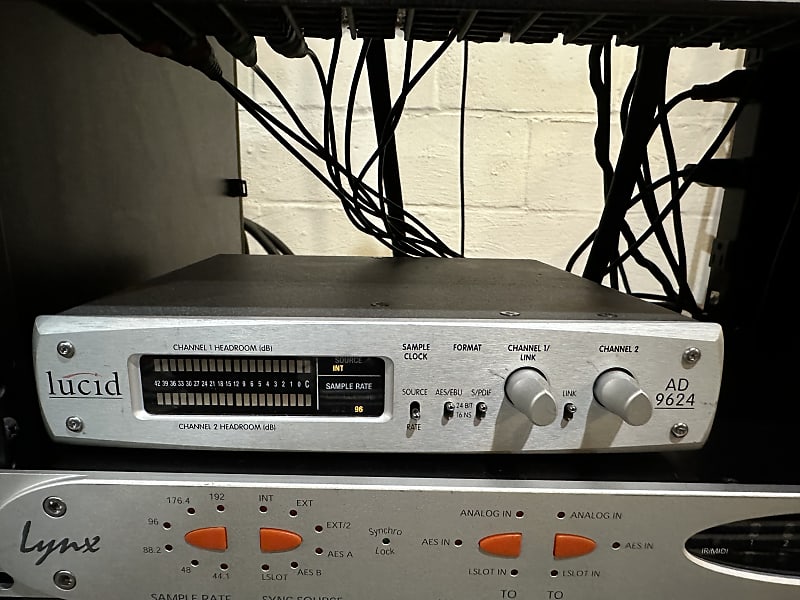 Lucid AD 9624 A/D Converter 2 channel Reverb