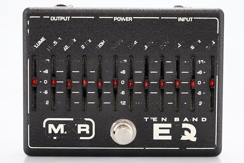 MXR M108 10-Band Graphic Equalizer Guitar Effect Pedal #53486 | Reverb