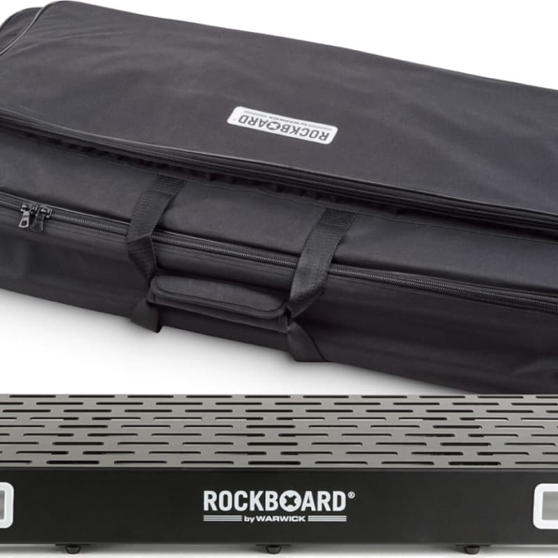 Warwick RockBoard CINQUE 5.4 Guitar Bass Effect Pedalboard & Bag 