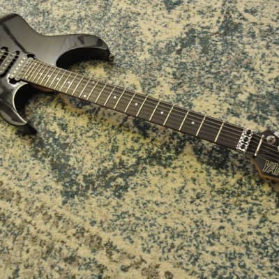Mid-90s Black Yamaha RGX 421D FR Tremolo Super Strat HSH
