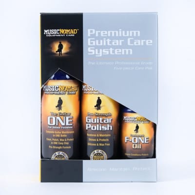 Music Nomad MN108 Premium Guitar Care Kit - 5 pc image 5