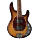 Ernie Ball Music Man StingRay Special HH Electric Bass (with Case), Burnt Ends