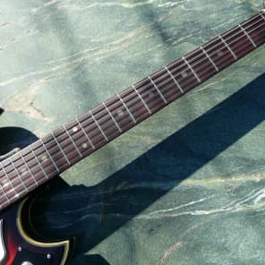 Teisco EP-2T Hollow Body Electric Guitar Japan Vintage