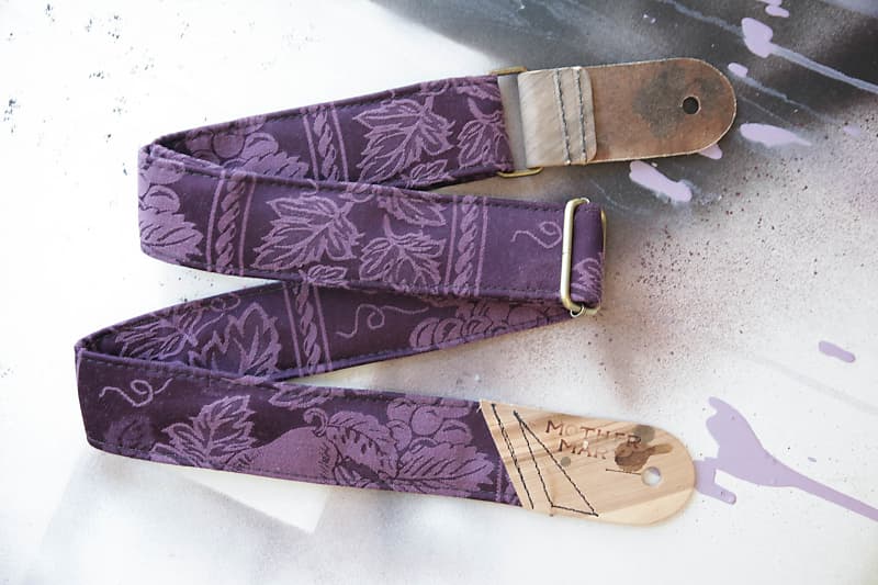 Granny Purple Guitar Strap | Reverb