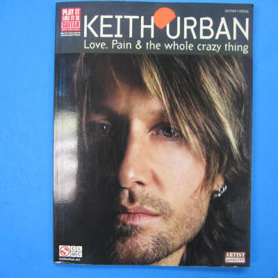 Keith Urban Hal Leonard Guitar/Vocal Book for sale
