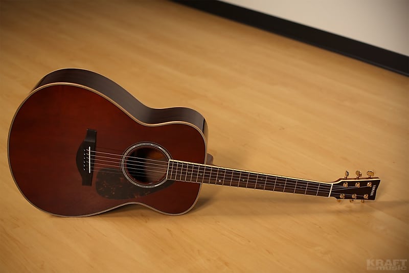 Yamaha LS16 ARE Acoustic Guitar - Dark Tinted | Reverb