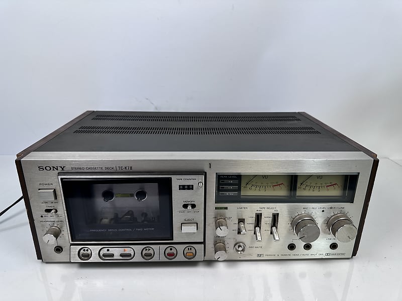 Vintage 1978 Sony TC-K7II 2-head Stereo Cassette Deck ~ Japan | Reverb