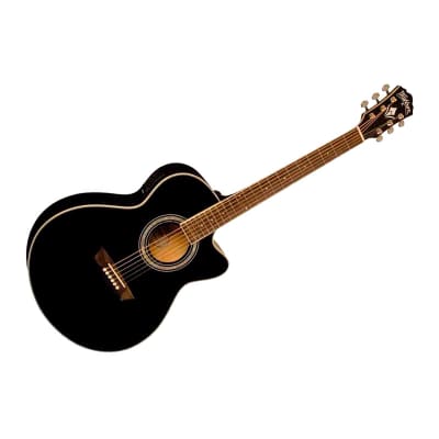 WASHBURNO WG7 SCE-A : Guitare électro acoustique grand auditorium folk