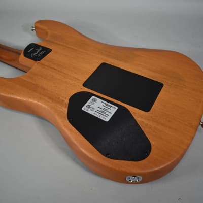 2021 Fender Acoustasonic Stratocaster Black Finish Acoustic Electric w/Bag image 11