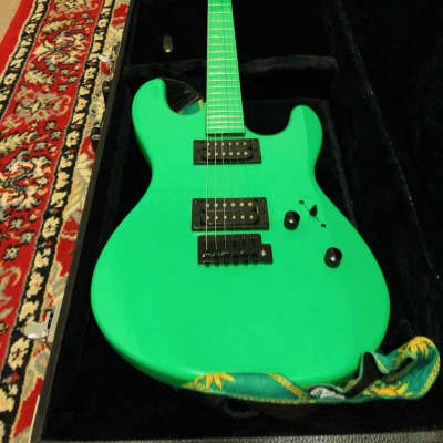 Dean Custom Zone Electric Guitar Nuclear Green image 1