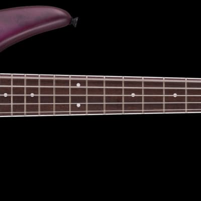 Jackson X Series Spectra Bass SBXP V - Transparent Purple Burst image 1