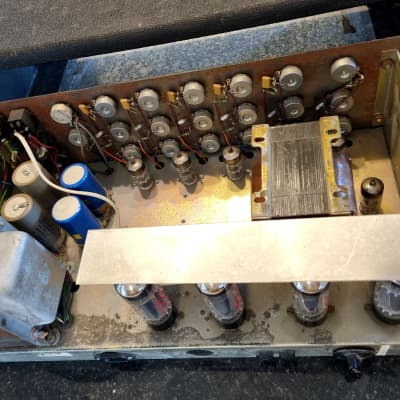 *VERY RARE* Kelly PA-100 Valve Amp 1968- Made in London- Selmer - Handwired - 4x EL34 - 7x ECC83 - Serviced - Worldwide Shipping image 4