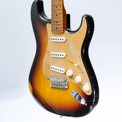 Fender Custom Shop Roasted '56 Stratocaster Relic 2022 - Faded Aged 2-Tone Sunburst image 2