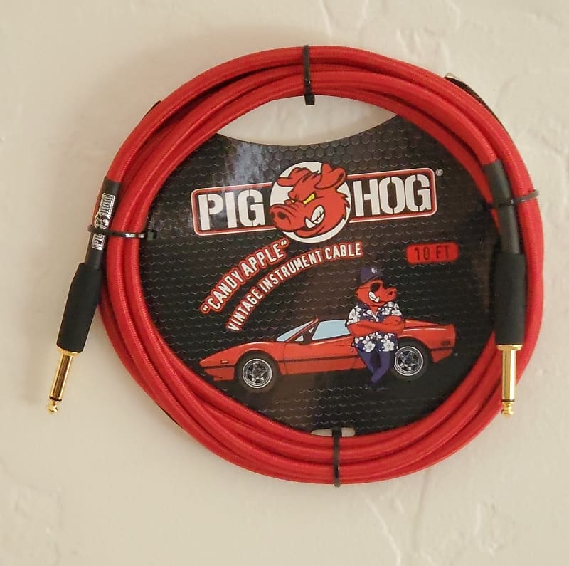 Pig Hog PCH10CA Woven Instrument cable image 1
