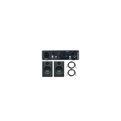 Arturia MiniFuse 1 Audio Portable Interface, USB Compatible with Midi Keyboard and Controller Bundle with 3.5 3.5-Inch Studio Monitor (Pair) and 6-Feet 1/4 Inch TRS Cables (4 Items) image 8