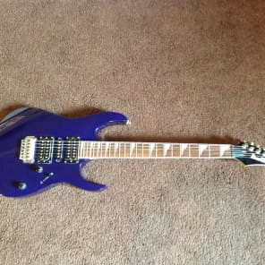 Ibanez GRG170DX HSH Humbucker Gio Electric Guitar Blue NICE | Reverb