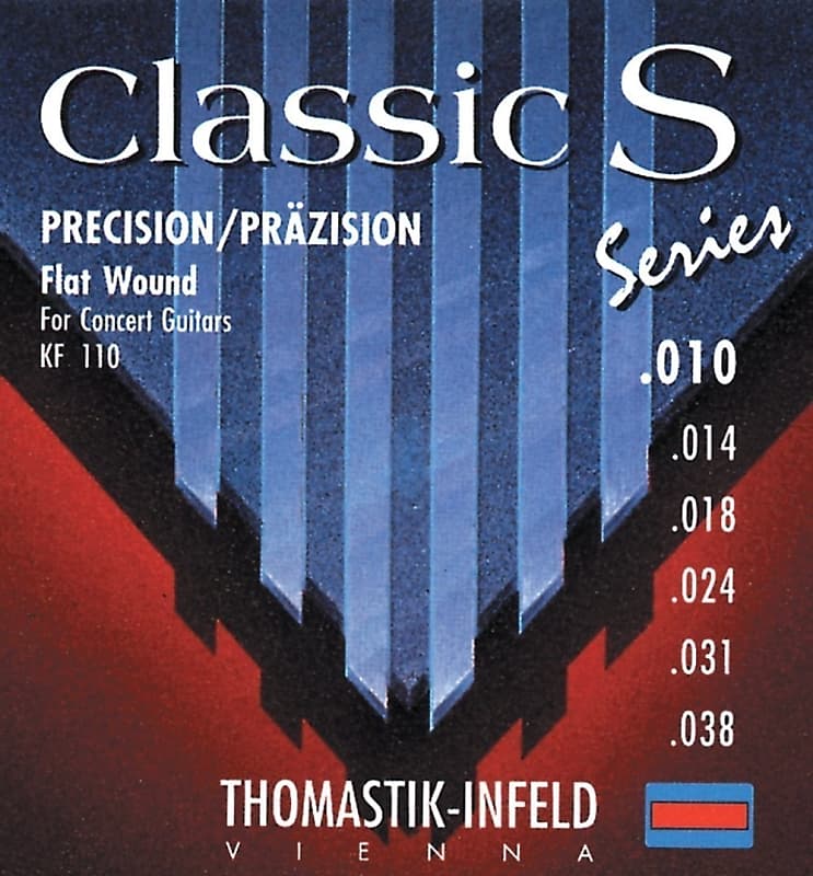 Thomastik-Infeld KF110 Classic S Rope Core Acoustic Guitar Strings  - Light (.10 - .38) imagen 1