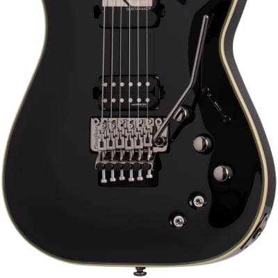 SCHECTER E-Gitarre, BlackJack C-1 FR S, Gloss Black for sale