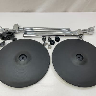 TWO Roland CY-12C V-Cymbal V Drum Trigger CY12C MOUNTS image 1