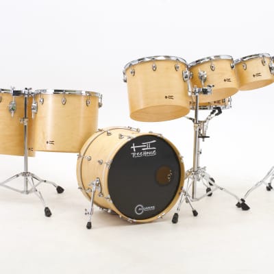 TreeHouse Custom Drums 8-Piece Plied Maple Concert Tom Drumset image 9