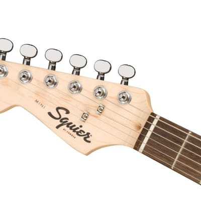 Fender Squier Mini Stratocaster Left-Handed Electric Guitar - Black image 5