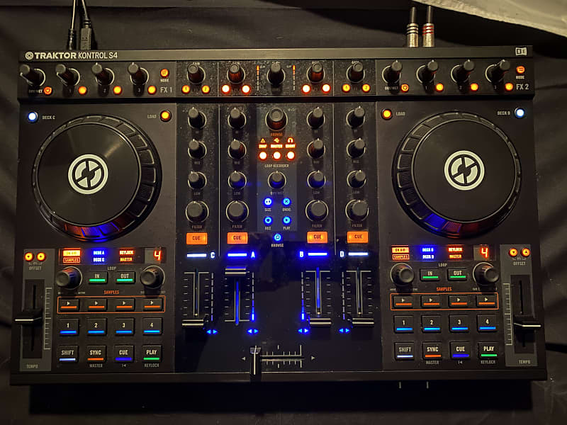 Traktor Kontrol S4 MK1 ジャンク Native Instruments Traktor Kontrol S4 MK1 DJ Controller Midi