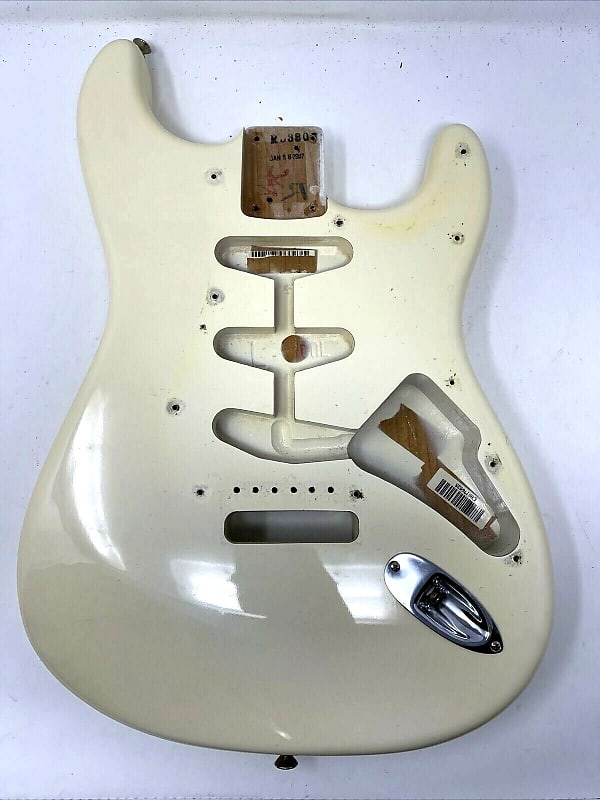 Fender American Vintage '62 Relic Stratocaster Olympic White Body USA 2007