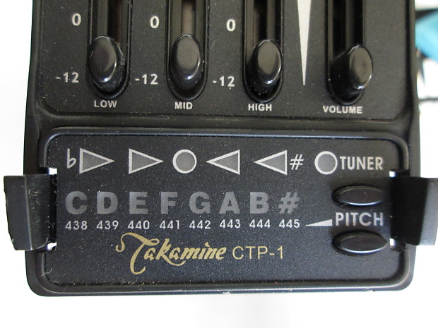Takamine CTP-1R プリアンプ Takamine CTP-1R プリアンプ Takamine CTP-1 Cool Tube Preamp