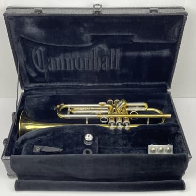 Cannonball Big Bell Stone Series Model 725 Trumpet - Retro Gold Lacquer -  W/Case & Mouthpiece | Reverb