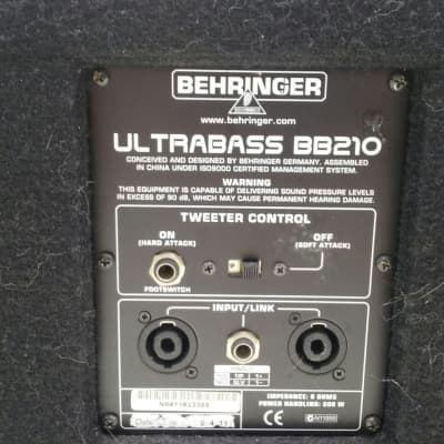 BEHRINGER(ベリンガー)ULTRABASS BB210 Behringer | Product | BB210