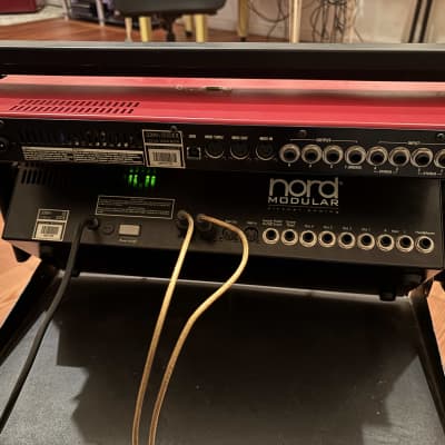 Nord Modular G2 Engine Software-Controlled Rackmount Synthesizer 2004 - 2009 - Red image 2