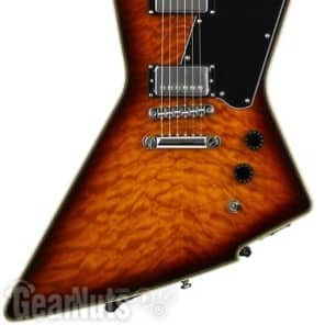 Schecter E-1 Custom Special Edition Electric Guitar - Vintage Sunburst image 9