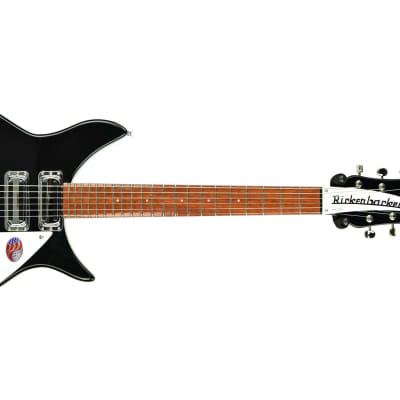 Rickenbacker Model 325C64 Miami Short Scale Semi-Hollow Guitar - Jetglo image 5