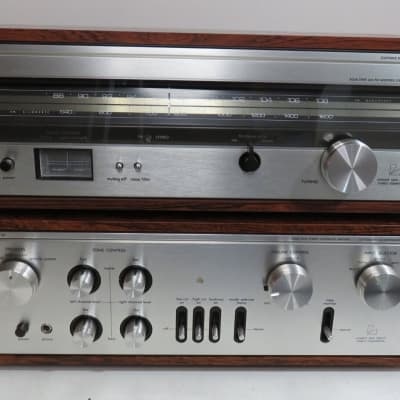 LUXMAN 2PC AMPLIFIER L-30 + TUNER T-33 +ORIGINAL MANUALS SERVICED FULLY RECAPPED image 4