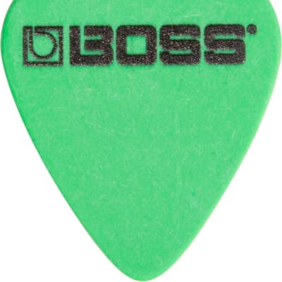 Boss BPK-12-D88 Delrin Guitar Picks Green Medium Heavy 88mm 12 pcs for sale