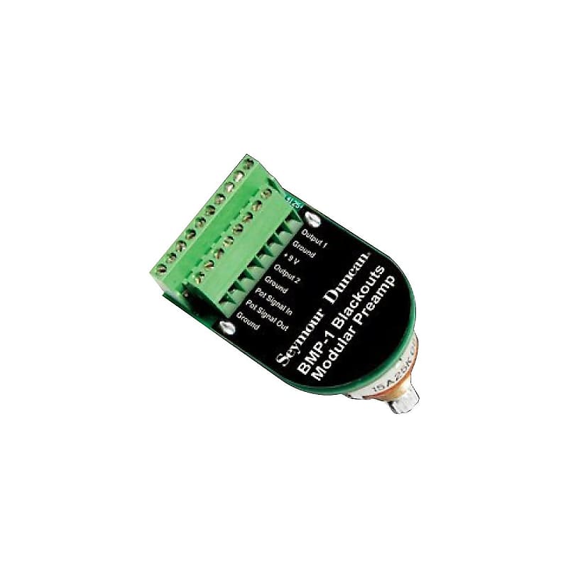 Seymour Duncan 11807-20-Std Blackouts Modular Preamp standard shaft image 1