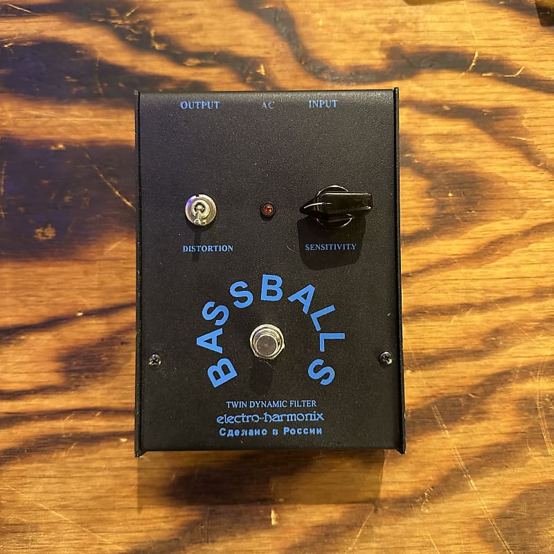Electro-Harmonix Bassballs Envelope Filter Black 1990s | Reverb