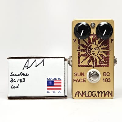 Analogman Sun Face Silicon Fuzz | Reverb