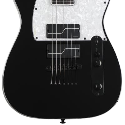 ESP LTD SCT-607B Stephen Carpenter Signature 7-string Baritone Electric Guitar - Black (SCT607BBkd1) for sale