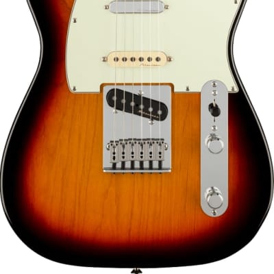 Fender Player Plus Nashville Telecaster Electric Guitar. Maple Fingerboard, 3-Color Sunburst image 1