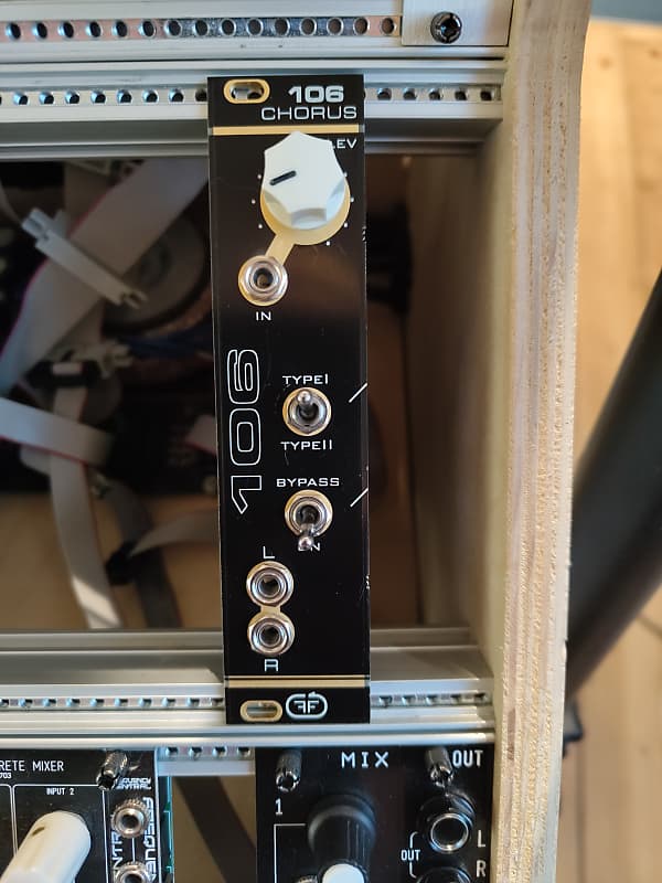 Feedback Modules 106 Chorus Eurorack Juno 2016 Black Reverb