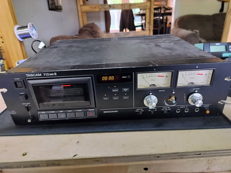 TASCAM 112 MKII Professional Cassette Deck Reverb